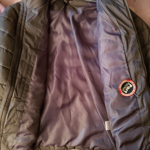 Port Authority Men's Mission Puffy Blue Jacket M - Picture 7 of 7